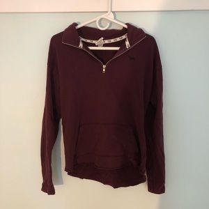 Victoria’s secret Pink quarter zip